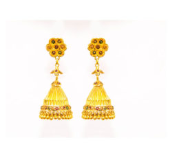 Best handcrafted gold earring.