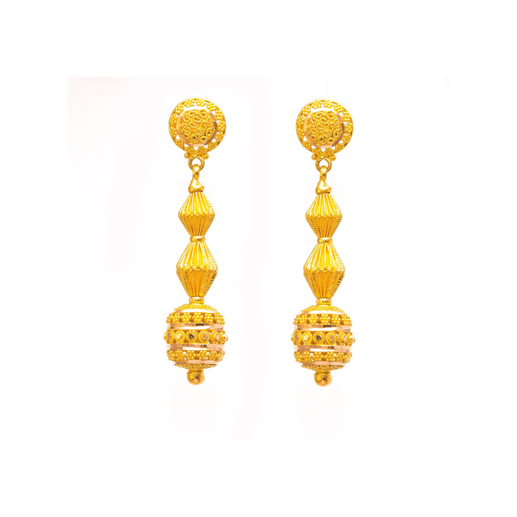 Local style Nepalese ethnic jewelry earrings