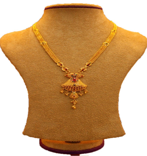 gold necklace for nepali ladies.