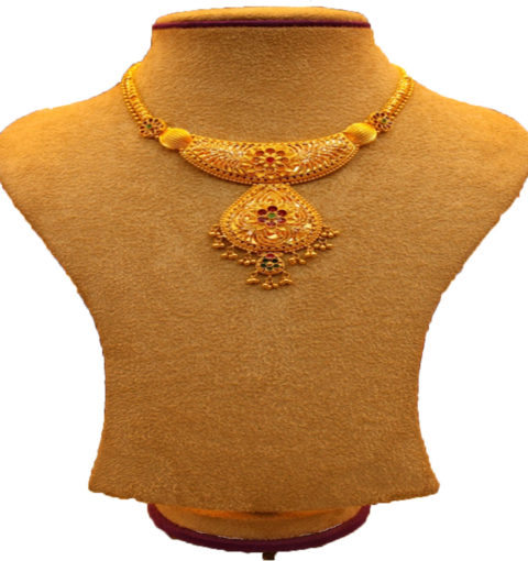 Nepali best gold necklaces.