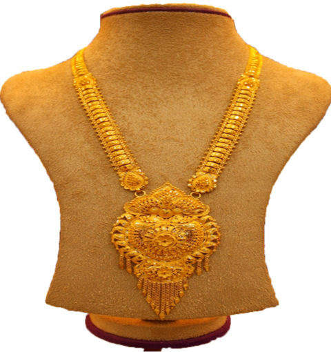 traditional Nepali necklaces.