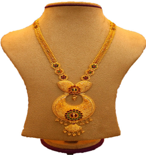 Nepali bridal gold necklace