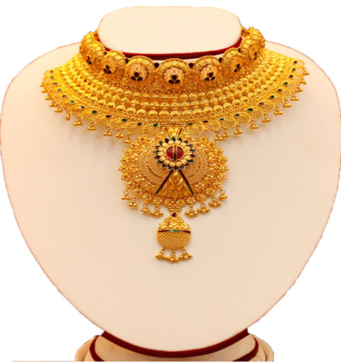 Best gold bridal Necklace.