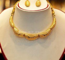 Gold necklace designs