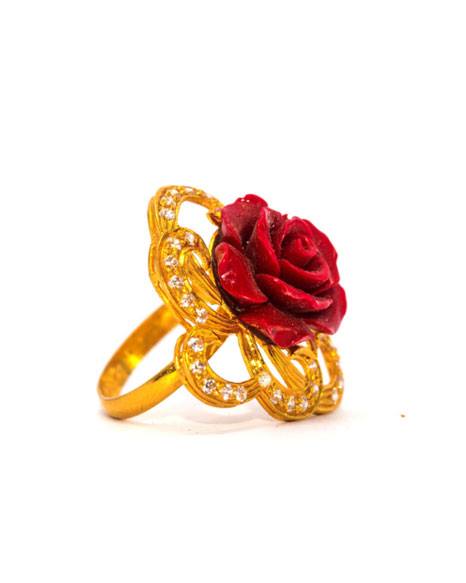 Rose Gold Ring - Shalimar JewellersShalimar Jewellers