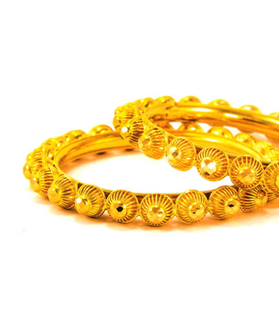 trendy gold bangles