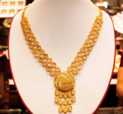 Shalimar Gold Necklace in Nepal