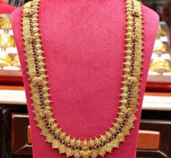 22kt ranihaar gold necklace