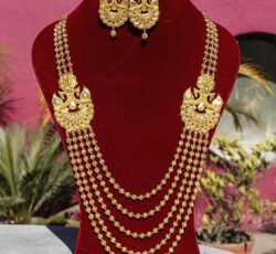 chandrahaar gold necklace design