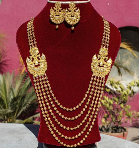 chandrahaar gold necklace design